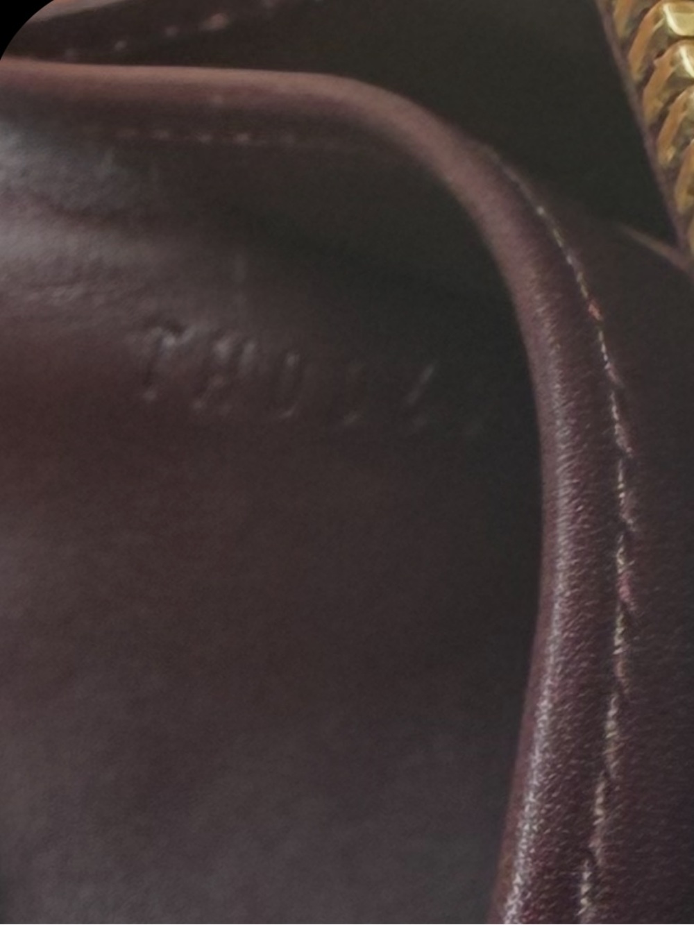 Louis Vuitton Vernis Sarah Wallet Burgundy Patent Leather Monogram Box Dust Bag - Picture 8 of 8